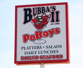 Bubba's II Poboys